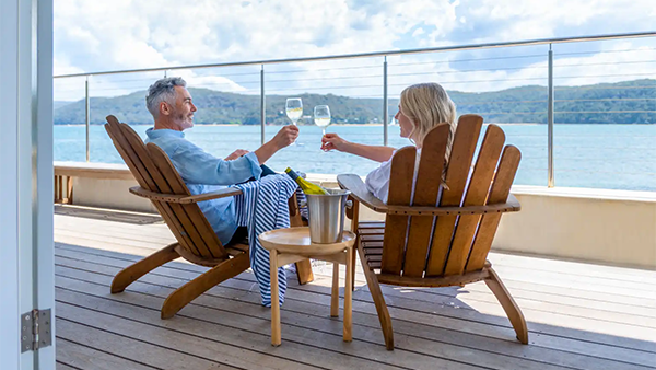 Older couple enjoying retirement